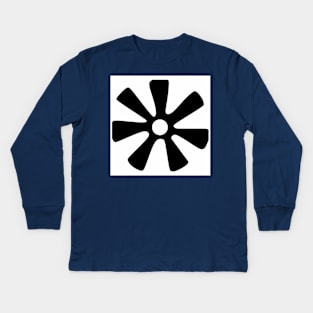 Ananse  Ntontan adinkra symbols Y.Pless Kids Long Sleeve T-Shirt